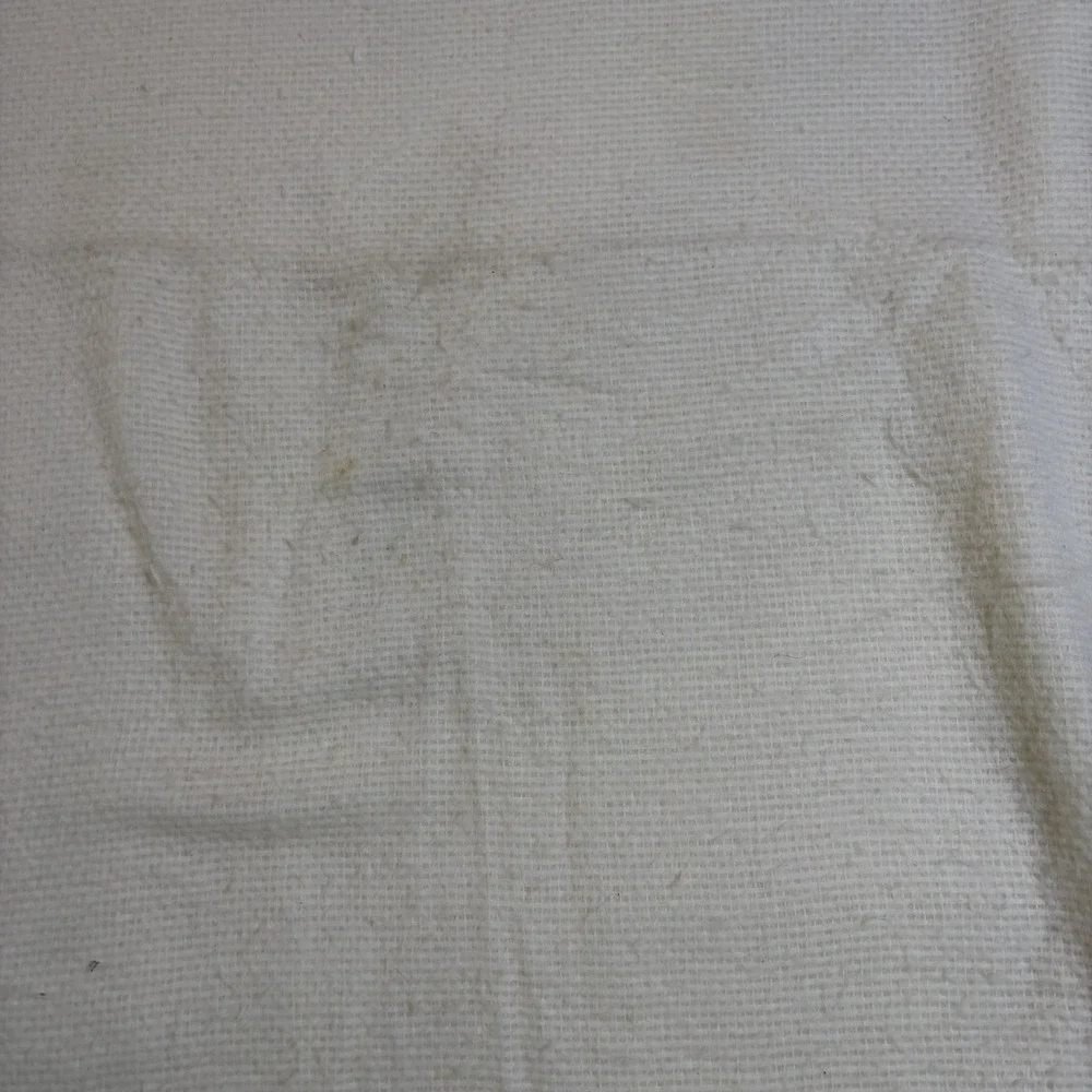 Vintage Fieldcrest Waffle Weave Blanket Full 86